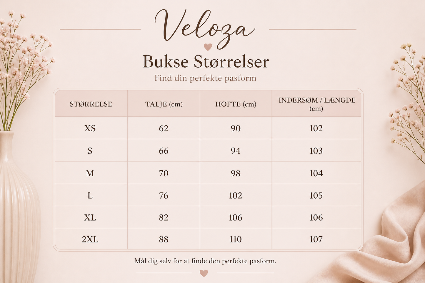 Højtaljede, udsvungne stretchjeans🌸